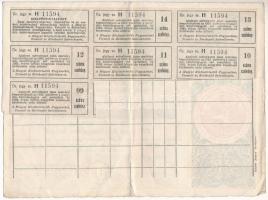 Budapest 1923. "A Magyar Köztisztviselők Fogyasztási, Termelő- és Értékesítő Szövetkezete"...