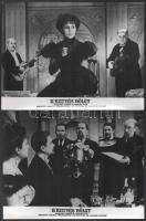 cca 1960 ,,A kutyás hölgy" című szovjet film jelenetei és szereplői, 21 db vintage produkciós f...