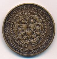 Tóth Sándor (1933-) 1992. "A hét vezér sorozat - Töhötöm vezér" bronz emlékérem (42,5mm) T...