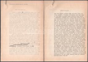 cca 1895-1963 Gerő Ödön (1863-1939) író, műkritikus könyveiről megjelent, részben kivágott újságcikkek, kritikák, halála utáni megemlékezések, többek közt Petrovics Elek, Benedek Marcell, Silberstein Adolf, Oelmacher Anna tollából, a Hét, Pesti Napló, Magyar Hírlap, Budapesti Hírlap, Pester Lloyd, Magyar Nemzet, Népszabadság stb lapokból. Egy gépelt életrajz Benedek Marcell részére felirattal! Érdekes, átnézésre érdemes anyag.