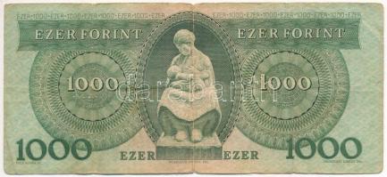 1983. november 10. 1000Ft "B 34526792" T:III- Adamo F45