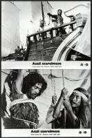 1984 ,,Aszil szerelmese című koreai film 6 db vintage produkciós filmfotó, ezüst zselatinos fotópapíron, 18x24 cm