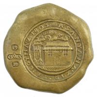 Csúcs Ferenc (1905-1999) DN Pálóczi Horváth Ádámot ábrázoló utánöntött bronz emlékérem (74mm) T:1-