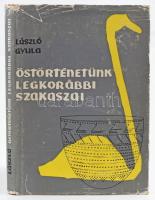 László Gyula: Őstörténetünk legkorábbi szakaszai. A finnugor őstörténet régészeti emlékei a Szovjetföldön. Bp., 1971, Akadémiai Kiadó. Második kiadás. Kiadói egészvászon-kötés, sérült, hiányos kiadói papír védőborítóban.