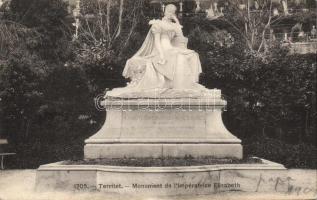 Territet statue of Queen Elisabeth (Rb)