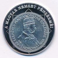 DN "A magyar nemzet pénzérméi - Honfoglalás Milleniumi emlékpénz 896-1896" Ag emlékérem, t...