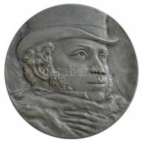 Szovjetunió 1983. "Alexander Puskin" kétoldalas Al emlékérem. Szign.: "MC 83" (6...