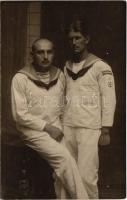 Osztrák-magyar haditengerészet matrózai / K.u.k. Kriegsmarine Matrosen / WWI Austro-Hungarian Navy mariners. photo