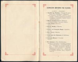 1894 Az Antwerpeni Világkiállítás magyar pavilonjának katalógusa - Exposition Universelle d Anvers -...