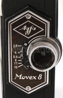 cca 1937 Agfa Movex 8 8mm-es film kamera, megkímélt, szép állapotban, 12x8x4,5 cm / Agfa Movex 8 Vin...