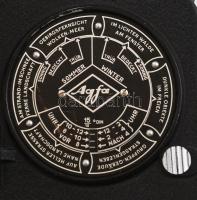 cca 1937 Agfa Movex 8 8mm-es film kamera, megkímélt, szép állapotban, 12x8x4,5 cm / Agfa Movex 8 Vin...