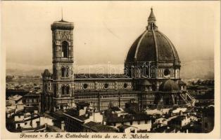 Firenze, La Cattedrale vista da or. S. Michele / cathedral