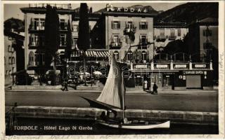 1933 Torbole, Hotel Lago di Garda, Garage Garda, A. Kralicek Fotografo