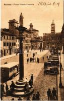 1928 Ravenna, Piazza Vittorio Emanuele / square, automobiles, autobus