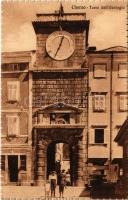 1927 Cres, Cherso; Torre dell&#039;Orologio / clock tower