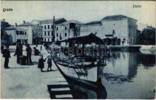Grado, Porto / port, steamship (EK)