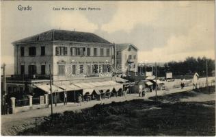 Grado, Casa Marocco / Haus Marocco, Erste Wiener Conditorei und Caffee / Viennese confectionery and café. Maurzio Fürst No. 17.