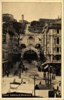 Trieste, Trieszt, Trst; Galleria di Montuzza / square, market. Raphael Tuck & Sons Gravürotinto-Serie Triest (EK)