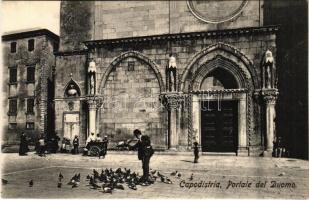 Koper, Capodistria; Portale del Duomo / cathedral gate