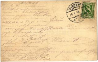 1926 Wien, Vienna, Bécs; Kisgyerek triciklin / Little boy on tricycles. J. Weitzmann photo