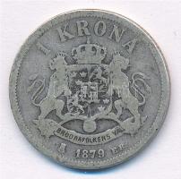 Svédország 1879EB 1K Ag "II. Oszkár" T:3 ph.
Sweden 1879EB 1 Krona Ag "Oscar II&quot...