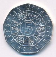 Ausztria 2004. 5E Ag "Az EU bővítése" T:1 
Austria 2004. 5 Euro Ag "Enlargement of t...