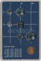 Aruba 1986. 5c - 2 1/2Fl (6xklf) forgalmi sor + Utrechti Verde zseton plasztiktokban T:1  Aruba 1986. 5 Cents - 2 1/2 Florin (6xdiff) coin set + Utrecht Mint token in plastic case C:UNC