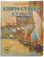 Ciprus 2004. 1c-2E (8xklf) "Euro próbaveretek" szettben T:BU Cyprus 2004. 1 Cent - 2 Euro ...