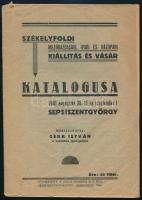 1941 Sepsiszentgyörgy, székelyföldi mezőgazdasági, ipari és háziipari kiállítás és vásár katalógusa, 16p