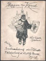 1918 Skizzen aus Kowel, Sonderabdruck der Illust. Feldzeitung d. K.u.k. 4. Armee