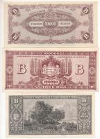 1946. 10.000BP + 100.000BP + 1.000.000BP T:I--III szép papír