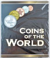 DN A világ érméi 50xklf érme a világ minden tájáról, összesen 50 országból, sérült fólia csomagolásban. Kezdő gyűjtőknek ideális! T:1,1- ND Coins of the world 50xdiff coins from 50 countries of the world, in damaged foil packing. Ideal for beginner collectors! C:UNC,AU