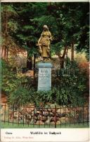 Graz, Waldlilie im Stadtpark / statue. H. Kölz