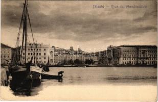 Trieste, Trieszt; Riva del Mandracchio / port