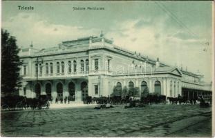 Trieste, Trieszt; Stazione Meridionale / railway station