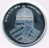 DN "Nemzetünk nagyjai - Hunyadi Mátyás" Ag emlékérem tanúsítvánnyal (10,37g/0.999/35mm) T:...