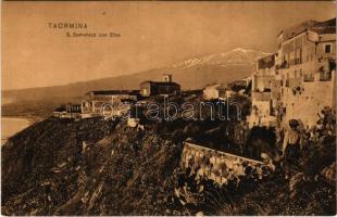 Taormina, S. Domenico con Etna