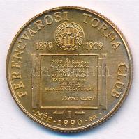 Bognár György (1944-) 1990. "MÉE - Ferencvárosi Torna Club FTC I. - 1899-1909" fényezett, ...