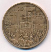 1979. "A Magyar Tanácsköztársaság 60. évfordulója emlékére 1919-1979" bronz emlékérem (42,...