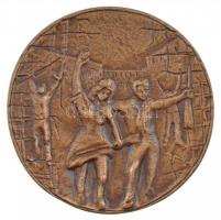 1974. Sátoraljaújhelyi börtönkitörés emlékére 1944-1974 bronz emlékérem (77mm) T:1-