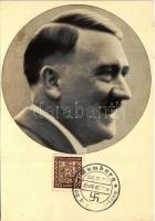 1938 Männer der zeit Nr. 91. Der Führer Adolf Hitler. Phot. Joh. Marr + So. Stpl (EK)