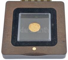 2015. "Nemzetünk forradalmai / Nemzeti Dal" Au emlékérem dísztokban (2,03g/0.585/18mm) T:1...