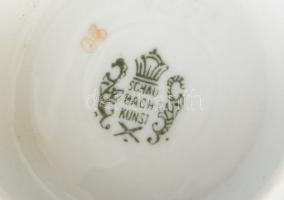 Schaubachkunst porcelán táncosnő szobor. Kézzel festett, jelzett, hibátlan 24 cm