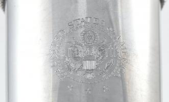 USA címeres tolltartó és levélbontó, gravírozott ón