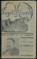 1935 Ligeti Henrik Asztalosipari Cikkek Vasüzletének árjegyéke. Bp., Fráter és Társa, 96 p. Papírkötés, néhány ceruzás bejegyzéssel.