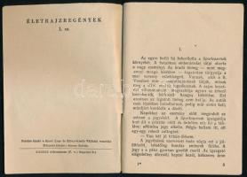Gál Zoltán: Kiütéssel győzött... Papp László regényes életrajza. Életrajzregények 1. sz. Bp., 1951.,...
