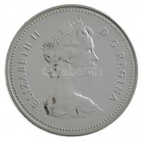 Kanada 1979. 1$ Ag "Griffon-hajó" sérült dísztokban T:BU Canada 1979. 1 Dollar Ag "Gr...