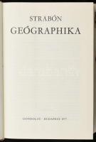 Strabón: Geógraphika. Bp., 1977, Gondolat. 15 színes térképpel illusztrált. Kiadói egészvászon-kötés...