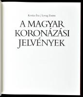 Kovács Éva, Lovag Zsuzsa: A magyar koronázási jelvények. Bp., 1980, Corvina. Egészoldalas, színes fo...