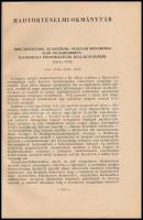 2 db I. világháborús tanulmány: Gonda Imre: A korlátlan tengeralattjáró háború és az Osztrák Magyar ...